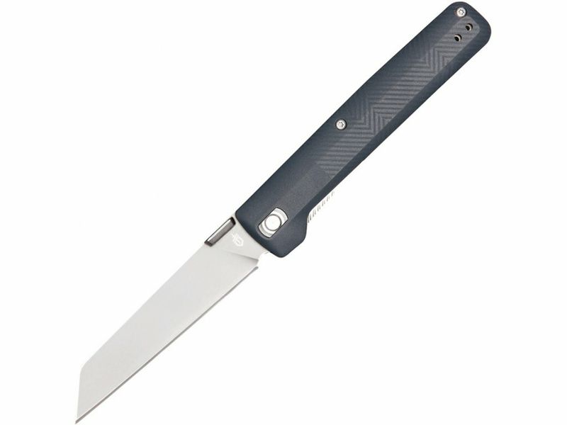 Gerber 1067369 Pledge Urban Blue vreckový nôž 9,4 cm, Bead Blasted, modrá, FRN