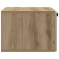 vidaXL Nástenná TV skrinka 59,5 x 41 x 30 cm Dub artisan
