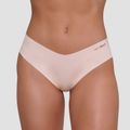 Bezšvové nohavičky Classic 3Pack Beige - GymBeam