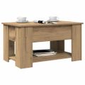vidaXL Konferenčný stolík Artisan Dub 79x49x41 cm Upravené drevo