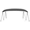 vidaXL Strieška Bimini so 4 oblúkmi antracitová 243x(230-244)x137 cm