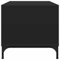 vidaXL Konferenčný stolík Čierny dub 90 x 49 x 46 cm Kompozitné drevo
