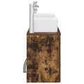 vidaXL Set kabinetov do kúpeľne 3 ks Dymový dub 53 x 34,5 x 63 cm