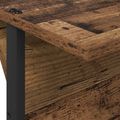 vidaXL Regál na časopisy Staré drevo 68 x 40 x 123.5 cm