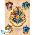 Sada plagátov Harry Potter - Erb a Pobertov plán (2 ks)