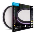 Modee Okrúhle stropné LED svietidlo CLB1BK 26+6W 3CCT+RGB 1900lm, ovládač (ML-CLB1BK)