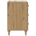 vidaXL Nočný stolík Dub artisan 43x 41 x 66,5 cm Kompozitné drevo