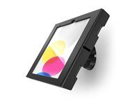 Montážna sada (kryt) - odkrytá predná/zadná kamera a senzory - pre tablet - náklon - uzamykateľný - hliník - čierna - montáž na stenu - pre Apple 10,9-palcový iPad Wi-Fi + Cellular; 10,9-palcový iPad Air Wi-Fi, Wi-Fi + Cellular