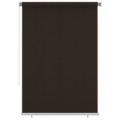 vidaXL Vonkajšia zatemňovacia roleta 160x230 cm hnedá HDPE