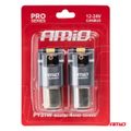 LED žiarovky FULL CANBUS PRO PY21W 4x3030 SMD amber 12V 24V AMIO-03584