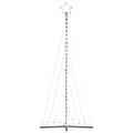 vidaXL LED vianočný stromček 447 LED studená biela 250 cm