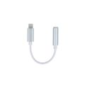Setty adaptér Lightning - audio jack 3,5mm biely