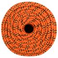 vidaXL Lodné lano oranžové 10 mm 50 m polypropylén