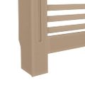 vidaXL Kryt na radiátor 152x19x81,5 cm, MDF