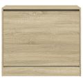 vidaXL Botník dub sonoma 80x42x69 cm spracované drevo