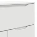 vidaXL Kúpeľňová skriňa Biela 72,5 x 36,5 x 100 cm Kompozitné drevo