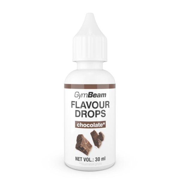 Flavour Drops - GymBeam, čokoláda
