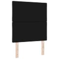 vidaXL Zadné čelo Čierny 80 cm Zamat