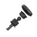 XO car holder magnetic CX025 with wireless inductive charger 15W black air vent for MagSafe
