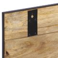vidaXL Vešiaky na kabáty 2 ks 80x8x25 cm, surový mangový masív