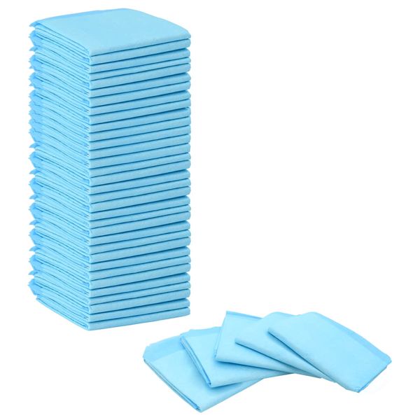 vidaXL Netkaná látková podložka na výcvik domácich zvierat 50 pcs