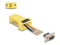 D-Sub 9-pin samica na RJ45 samica Assemb