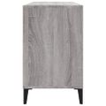 vidaXL Botník sivý dub sonoma 102x36x60 cm spracované drevo