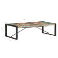 vidaXL Konferenčný stolík 140x70x40 cm, recyklovaný masív