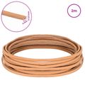 vidaXL Kožený remienok 1 Svetlohnedá 200 x 0,4 cm Koža