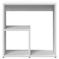 vidaXL Príručné stolíky 2 ks biele 50x30x50 cm kompozitné drevo