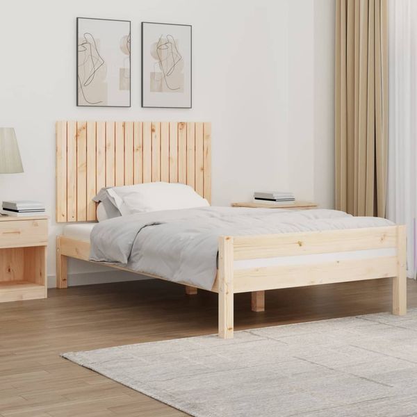 vidaXL Nástenné čelo postele 108x3x60 cm masívna borovica