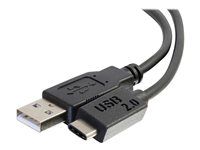 M/M - USB kábel - USB-C (M) na USB (M) - USB 2.0 - 3,66 m - lisovaný - čierna