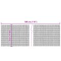 vidaXL Záhradný plot 300x100 cm trstina