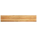 vidaXL Okenný parapet 2 ks svetlohnedá 140x25x2 cm dubový masív