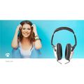 Sluchátka NEDIS HPWD1201BK Hi-Fi televizné s 6 m kábcom