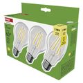 LED žiarovka Filament A60 / E27 / 5,9 W (60 W) / 806 lm / Teplá biela