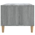 vidaXL Konferenčný stolík sivý sonoma 89,4x50x40 cm spracované drevo