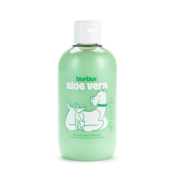 BUR1010001 BURBUR Aloe Vera šampón (s organickým aloe vera, biotínom a provitamínom B5)