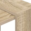 vidaXL Regál na knihy 2 úrovní 52 x 25 x 71,5 cm Kompozitné drevo