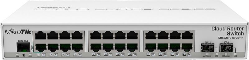 MikroTik CRS326-24G-2S+IN, 24port GB cloud router switch