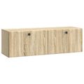 vidaXL Nástenná TV skrinka 98 x 31 x 30 cm Dub sonoma Kompozitné drevo