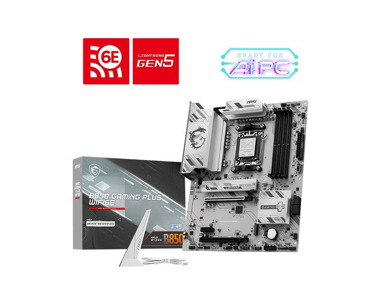 MSI B850 GAMING PLUS WIFI6E/AM5/ATX