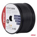 Vodič reproduktora jednožilový CCA 1x1mm2 100m 5A 12/230V AMiO-04454