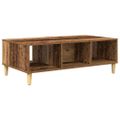 vidaXL Konferenčný stolík Staré drevo 102 x 55 x 35 cm