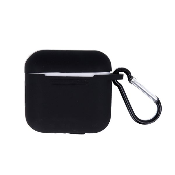 Puzdro pre Airpods 3 čierne s háčikom