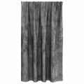 vidaXL Sametové závesy 2 ks Sivá 140 x 140 cm Zamat