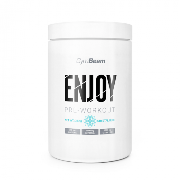 ENJOY Pre-Workout - GymBeam, crystal blue