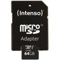 INTENSO Micro SDXC karta 64GB Class10, UHS-1 PRO