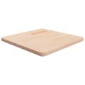vidaXL Štvorcová stolová doska 50x50x2,5 cm neošetrený dubový masív