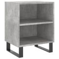 vidaXL Nočné skrinky 2 ks betónovo sivé 40x30x50 cm kompozitné drevo